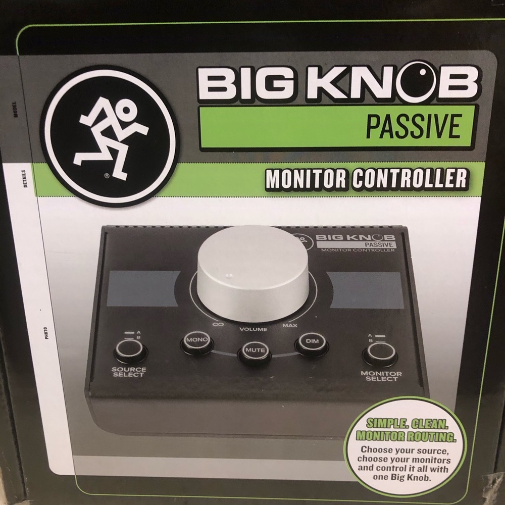 BIG KNOB PASSIVE STUDIO MONITOR CONTROLLER
